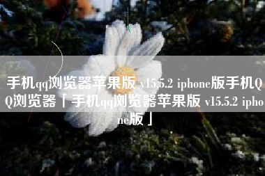 手机qq浏览器苹果版 v15.5.2 iphone版手机QQ浏览器「手机qq浏览器苹果版 v15.5.2 iphone版」