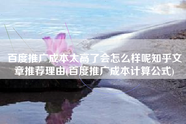 百度推广成本太高了会怎么样呢知乎文章推荐理由(百度推广成本计算公式)